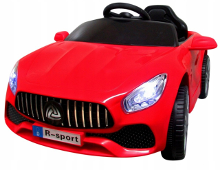 R-športové auto čierna, ružová
